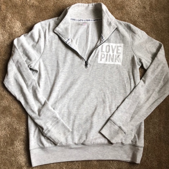 VS PINK quarter zip - Picture 1 of 2
